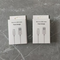 Kabel Data Pengisian Daya Multi 20W 60W 100W 3FT 1M Usb Type C V8 USB-C untuk iPhone Samsung Pengisian Cepat Micro USB PD