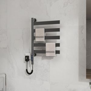 <span class=keywords><strong>Toallero</strong></span> Eléctrico Inteligente <span class=keywords><strong>con</strong></span> <span class=keywords><strong>Termostato</strong></span> <span class=keywords><strong>Digital</strong></span> - Calentador de Toallas de Pared para Secado y Calefacción en el Baño - Product Image 5
