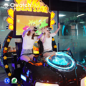 Simulateur interactif de réalité virtuelle Owatch VR, jeu Beat Stars, borne d'arcade, machine de jeu, cinéma de réalité virtuelle 9D pour usage commercial - Product Image 1