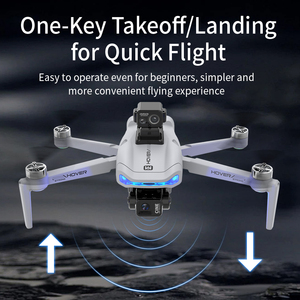 Máy bay không người lái có thể gập lại ba trục <span class=keywords><strong>JJRC</strong></span> x40pro với máy ảnh định vị thông minh GPS tránh chướng ngại vật không chổi than cất cánh/hạ cánh một phím - Product Image 2