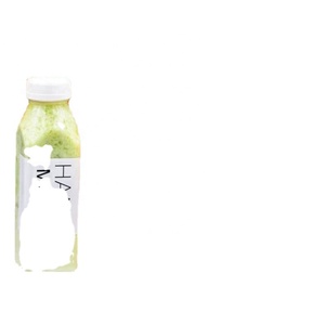 Custom Logo 12oz 16oz <b>Square</b> Empty <b>Plastic</b> Clear Juice Bottle PET <b>Square</b> Beverage Bottle for Tea Drink Juicer <b>Containers</b> - Product Image 1