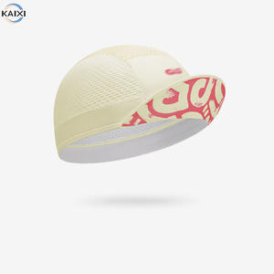 Tappi ciclismo traspiranti a 3 pannelli sotto il casco cappello sportivo estivo all'ingrosso per bici produttore personalizzato di sublimazione di fabbrica - Product Image 3