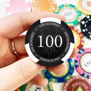 Jetons de <span class=keywords><strong>poker</strong></span> de qualité supérieure de qualité casino 500 pièces Conception de valise Jetons de qualité supérieure - Product Image 6