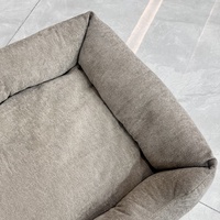 Hersteller Großhandel Maßgefertigtes Weiches Komfortables Abnehmbares Waschbares Niedliches Luxuriöses Langlebiges Beruhigendes Haustier-Sofa Hundebett