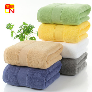 Toalla de algodón puro Kim Ryan, 34x74cm, gruesa, suave y absorbente, para uso doméstico, tamaño adulto, multicolor - Product Image 3