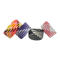 Sangle élastique tressée en polyester 100 % recyclé Green Industrial pour ceinture de golf, bracelet de montre, accessoire de couture extensible CN 7 jours