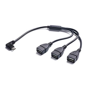 Adattatore caricabatterie da tipo <span class=keywords><strong>C</strong></span> a 3 USB, hub per laptop, tablet, telefono, unità flash disk, console di gioco - Product Image 3
