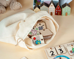 Routine quotidienne pour les enfants, planificateur hebdomadaire pour les tout-petits, tableau des tâches pour enfants, jouets Montessori, calendrier en <span class=keywords><strong>bois</strong></span> perpétuel - Product Image 3