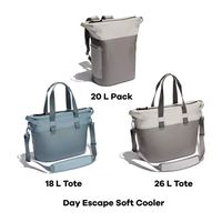 Sac à dos isotherme souple 18L/20L/26L avec bandoulière réglable, étanche et anti-fuite, pour la randonnée sur neige et les explorateurs d'hiver