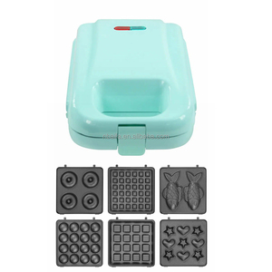 Aifa Hot 110V 220V Máquina para hacer gofres automática eléctrica 2 rebanadas Parrilla extraíble desmontable Máquina para hacer sándwiches antiadherentes - Product Image 5