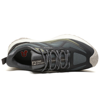 Chaussures de course tout-terrain respirantes à semelle épaisse et amortissante pour hommes et femmes, prêtes à être expédiées, légères et confortables pour la marche
