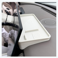 Kit Intérieur Complet pour ORA 5 2026, Boîte de Rangement de la Console Centrale, Porte-Gobelets, Housse d'Accoudoir, Accessoires de Rangement et de Protection
