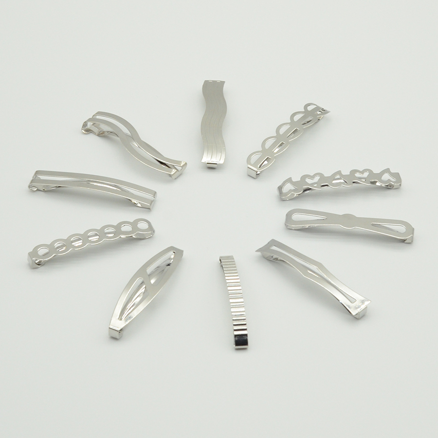 Различные заколки из филиграни, заколки для волос, металлические заколки для волос, заколки для волос, простые слайды для волос «сделай сам», Детские аксессуары для волос