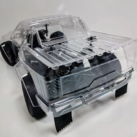 1/10 KKPIT K1-KONE-V2 RAM Corps 7075 Châssis Télécommande 4WD Haute Vitesse Qualité RC Modèle De Voiture