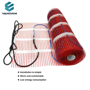150/200W/mét vuông sợi thủy tinh nhiệt sàn điện dưới sàn sưởi ấm Mat linh hoạt nóng cho nhà sử dụng 220V yếu tố làm nóng - Product Image 1