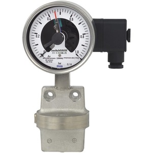 Thermomètre d'expansion WiKA avec sonde de 500 mm et micro-interrupteur pour alarme haute température - Product Image 3