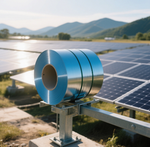 ขดลวดเหล็กชุบสังกะสี galvalume GI Q235 S350gd G550 A653 S350ชุบสังกะสีแบบจุ่มร้อน - Product Image 4