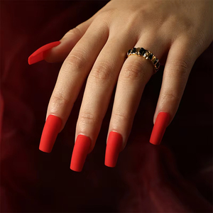 <span class=keywords><strong>Uñas</strong></span> Postizas Francesas de Color Puro al por Mayor, <span class=keywords><strong>Uñas</strong></span> Acrílicas Reutilizables Medianas, <span class=keywords><strong>Uñas</strong></span> Artificiales con Logotipo Personalizado y Marca Privada - Product Image 1