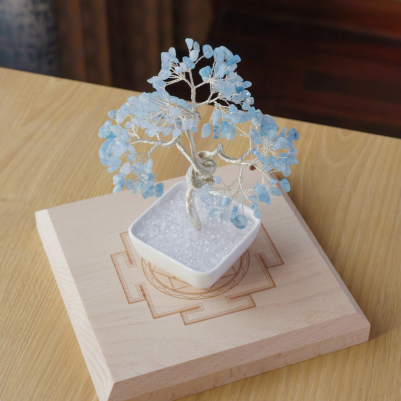 Wholesale Natural Aquamarine Money Tree Raw