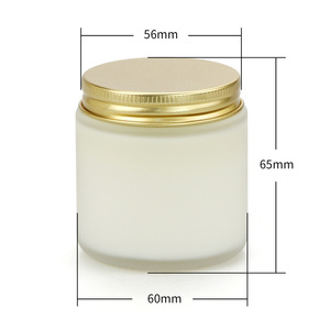 LBR高級小除草ギフトレモンサンダルウッドアロマティ大豆ワックスガラスの香りのキャンドル - Product Image 4