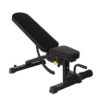 Banc d'haltères PINJIAN réglable équipement de fitness assis-up chaise de fitness multifonctionnelle commerciale