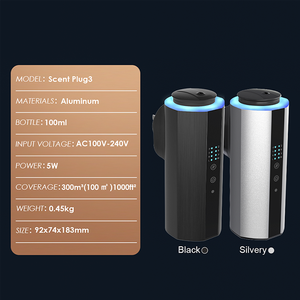מפזר ריח CNUS Scent Plug3 בטכנולוגיית אטומיזציה, פעולה שקטה, שליטה באמצעות אפליקציה לבית ולמלון, 100ml - Product Image 6