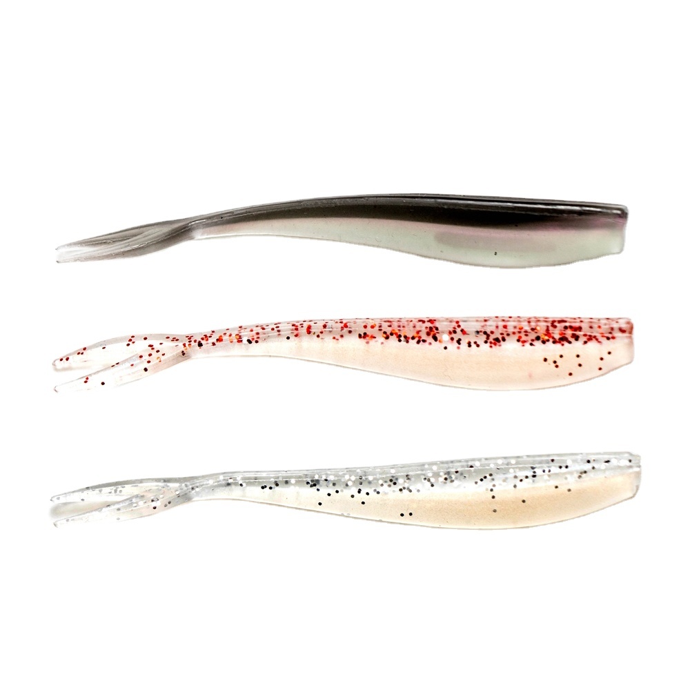 JOHNCOO Shad Crappie Baits - 2 Inch Artificial Soft Lures For Fishing (20 Pcs Per Bag)
