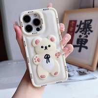 Coque arrière antichoc de luxe en TPU pour iPhone 12 13, compatible avec les modèles Pro Max 14 15 16 17, motif Anime populaire, accessoire de protection pour téléphone portable