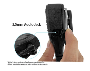 PMMN4075A Mikrofon Pengurang Kebisingan Mikrofon <span class=keywords><strong>Speaker</strong></span> Jarak Jauh untuk Motorola DP2400 DP3441e DP2600 MTP3150 MTP3550 Radio Dua Arah Digital - Product Image 6