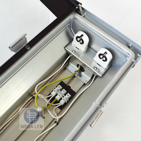 Luminaires LED Tri-Proof étanches IP65 en aluminium et acier inoxydable de haute qualité, 120 cm, 60 cm, pour montage en surface, tube T8