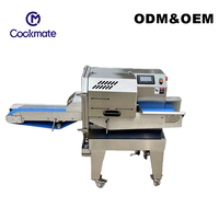 Nouvelle machine à trancher automatique électrique haute puissance pour bacon, jambon, viande cuite, fromage, charcuterie, bœuf et porc