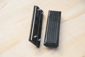小型挖掘机钢轨用橡胶履带板300 400 450 500厘米导电橡胶履带板 - Product Image 3