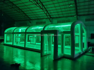 Carpa Inflable Portátil Hermética Personalizada para Piscina, Cubierta Inflable Transparente para Piscina - Product Image 3