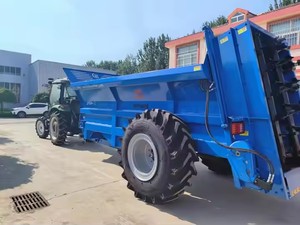 Épandeur de fumier vertical en spirale pour litière de volaille humide et distribution de compost de déchets animaux Épandeur d'engrais à usage agricole - Product Image 2