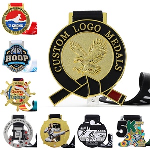 Medalla Deportiva de Aleación de Zinc 3D con Diseño Personalizado Creativo para Maratón, Natación, Fútbol, Taekwondo, Karate - Product Image 4