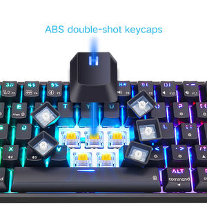 <span class=keywords><strong>Skyloong</strong></span> คีย์บอร์ดกลไกสำหรับเล่นเกมแบบมีสาย61ปุ่มสี RGB GK61ขายดี - Product Image 5