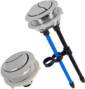 Vente en gros usine : Pièces de réservoir de toilettes – Bouton de chasse d'eau de remplacement, double bouton, interrupteur poussoir pour toilettes domestiques - Product Image 1