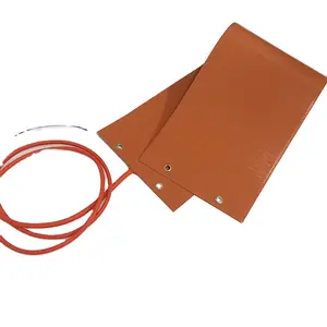 Electric Flexible Heating Pad Silicone Rubber Heater for 3D Printer Heater