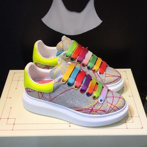 Zapatos de Piel Auténtica de Estilo Clásico, Color Dorado Líquido, Elegantes para Caminar y Correr, para Hombre y Mujer, Suministro de Fábrica - Product Image 5