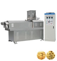 Ligne de production de snacks de riz et de maïs fourrés à haute rentabilité, machine extrudeuse de maïs fourré au chocolat