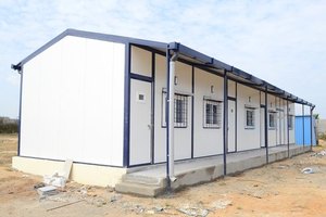 Düşük maliyetli kolay kurulum genişletilebilir yaratıcı minik K ev prefabrik önceden yapılmış sınıf hareketli K ev prefabrik K tipi okul - Product Image 2
