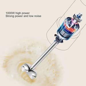 Appareils de cuisine multifonctionnels, mini-<span class=keywords><strong>blender</strong></span> manuel en acier inoxydable 4 en 1 <span class=keywords><strong>pour</strong></span> la préparation d'aliments <span class=keywords><strong>pour</strong></span> bébés, de soupes, etc. - Product Image 5