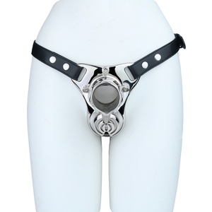 ที่รัดอวัยวะเพศชายแบบโลหะ FISTSX กางเกงรัดตัวแบบ BDSM ปลอกอวัยวะเพศชายแบบโลหะ สายรัดอวัยวะเพศชาย ของเล่นทางเพศสำหรับผู้ชาย - Product Image 6