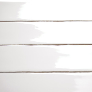 Piastrella Bianca Creta-25 5x25 Cm Lucida con Bordi Irregolari - Product Image 4