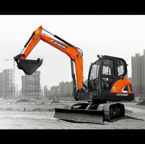 Mini-excavatrice sur chenilles DX55-5C 2026, 5,4 tonnes, godet de 0,21 m, pelle hydraulique, prix abordable, haute performance pour la construction agricole - Product Image 4