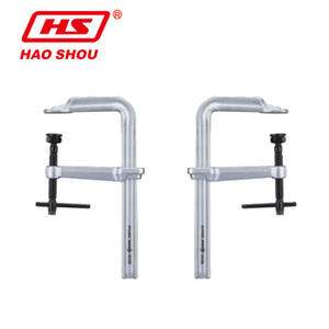 Abrazadera de Resorte Metálica de Tipo F de la Marca Good Hand con Tornillo, Fabricada en Acero de Aleación de Cromo-Molibdeno en Taiwán - Product Image 3