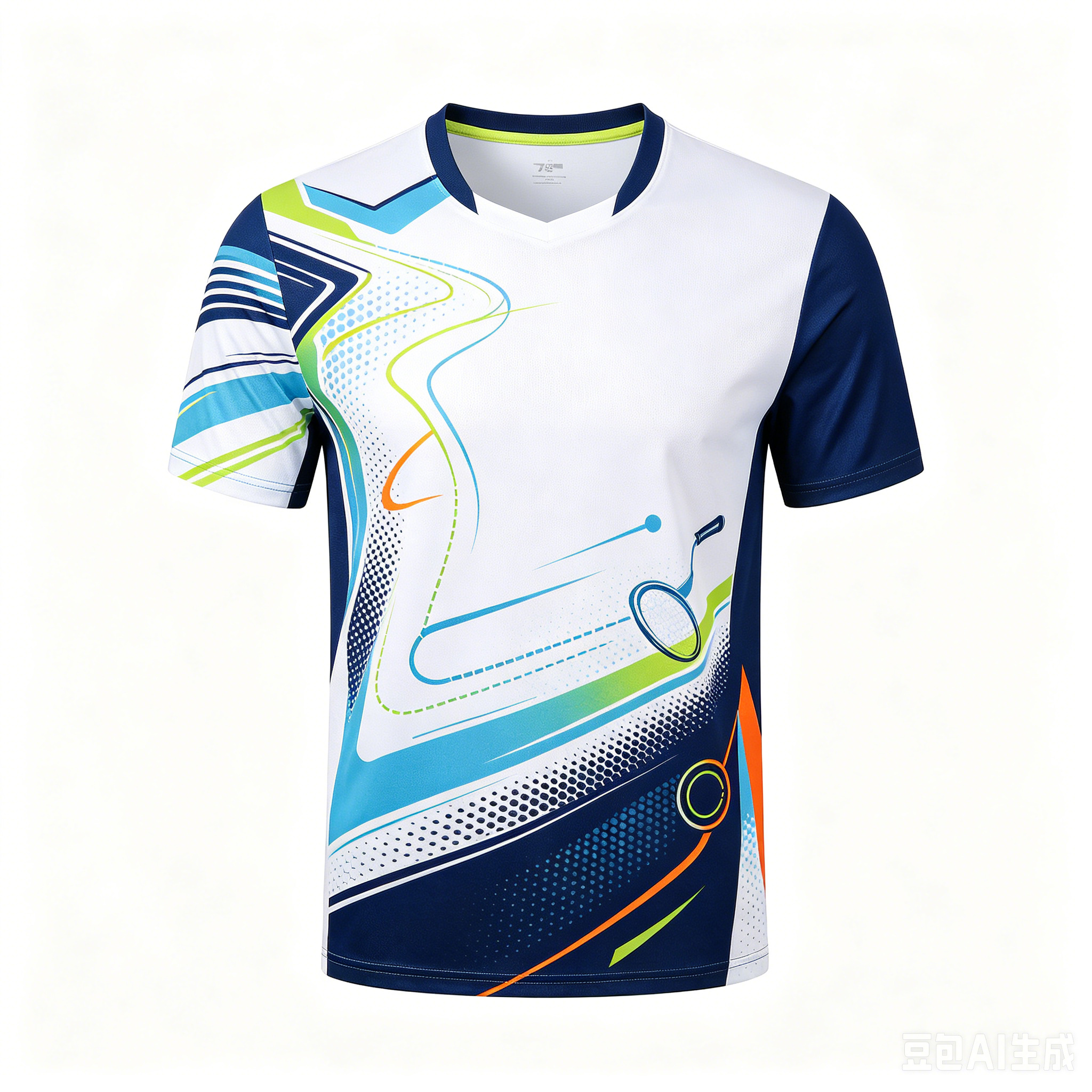 Azul Marino y Blanco
