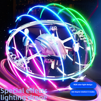 Drone RC avec lumière LED FX-41B, jouet quadricoptère pour débutants, mini pour enfants