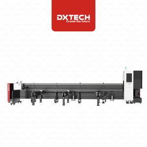 Nouvelle machine de découpe de tubes métalliques au laser à fibre professionnelle, rails de guidage Cypcut HIWIN, moteur Fuji - 4 axes, refroidissement par eau, automatique - Product Image 6