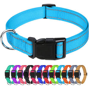 Venta al por mayor de lujo de entrenamiento de neopreno mascota perro de nailon <span class=keywords><strong>collar</strong></span> reflectante cómodo acolchado - Product Image 6